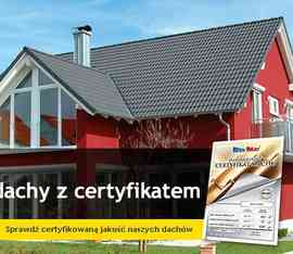 Kompletny stalowy system dachowy posiadający 30 lat gwarancji.