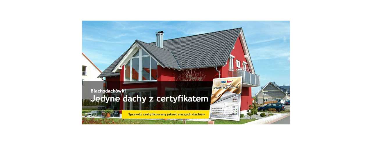Artykuł: Kompletny stalowy system dachowy posiadający 30 lat gwarancji.