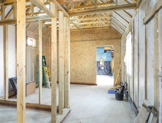 Zdj 10. Płyty OSB (Oriented Strand Boards)