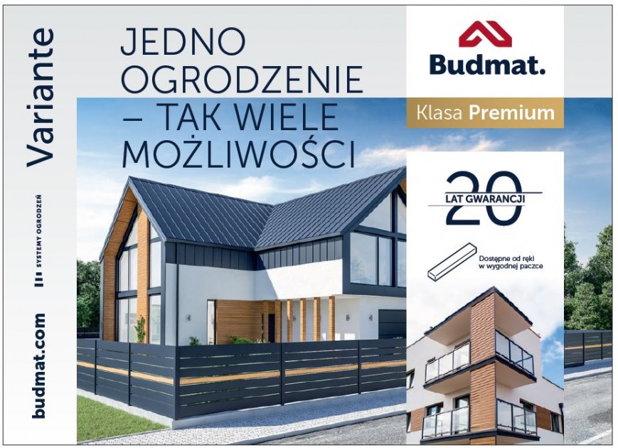 BUDMAT - Jedno ogrodzenie - tak wiele możliwości