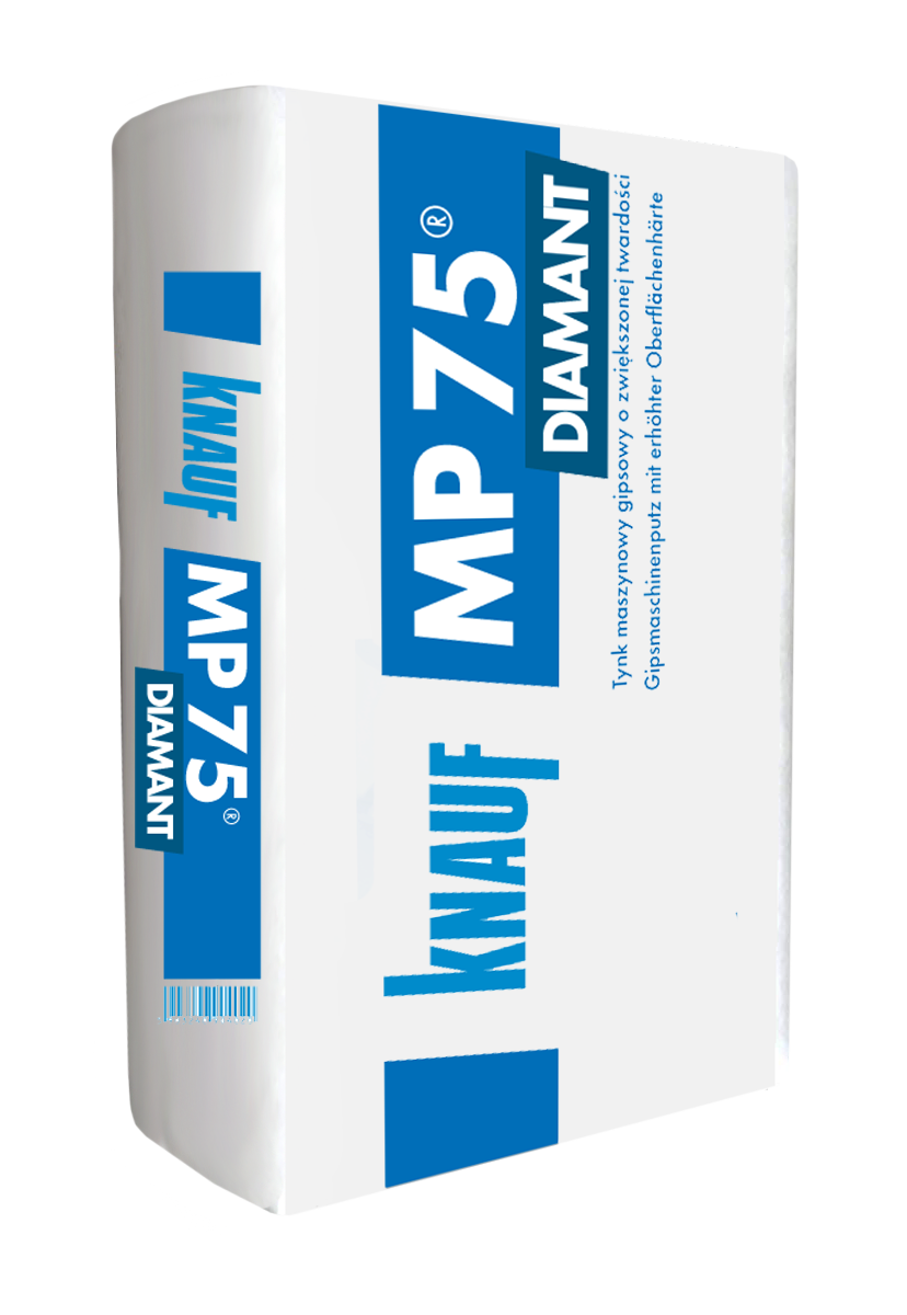 Twardy tynk gipsowy Knauf MP 75 Diamant