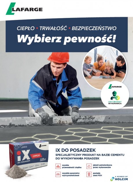 LAFARGE - iX do posadzek