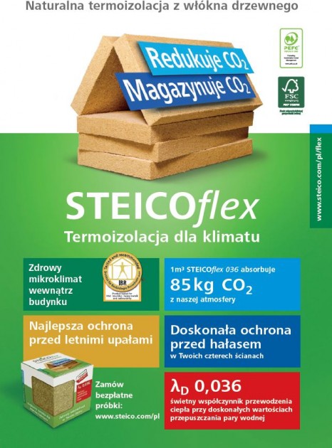 STEICO - STEICOflex - Termoizolacja dla klimatu