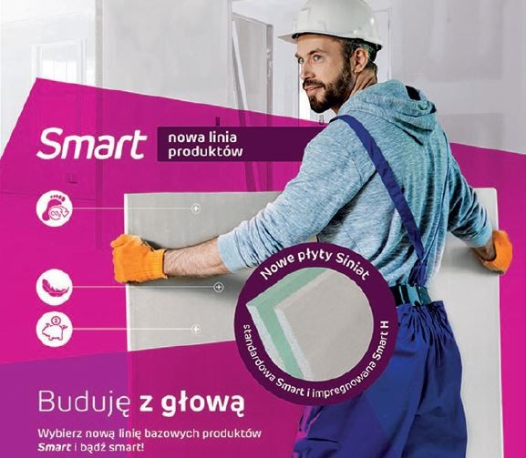 Plyty g-k firmy SINIAT