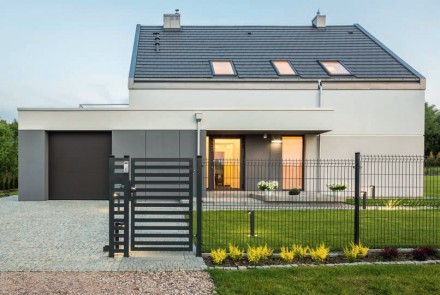 M jak Mrówka Ogrodzenie w zgodzie z domem