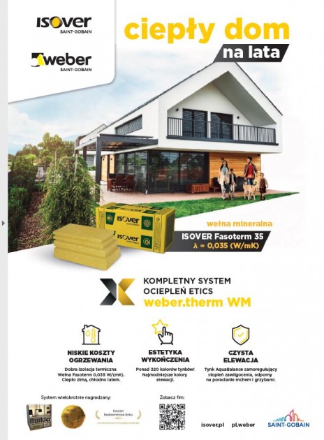 ISOVER - Wełna mineralna FASTOMER 35