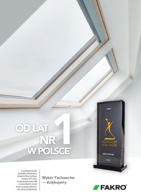 FAKRO - od lat nr 1 w Polsce