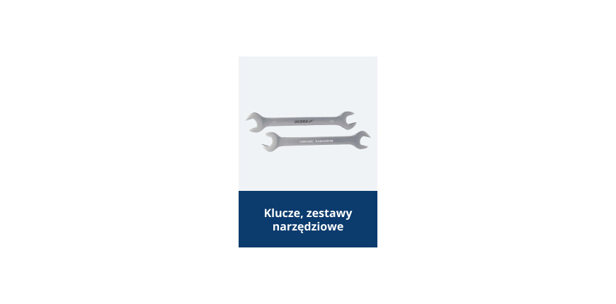 Klucze, zestawy narzędziowe