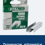 Zszywacze, nitownice