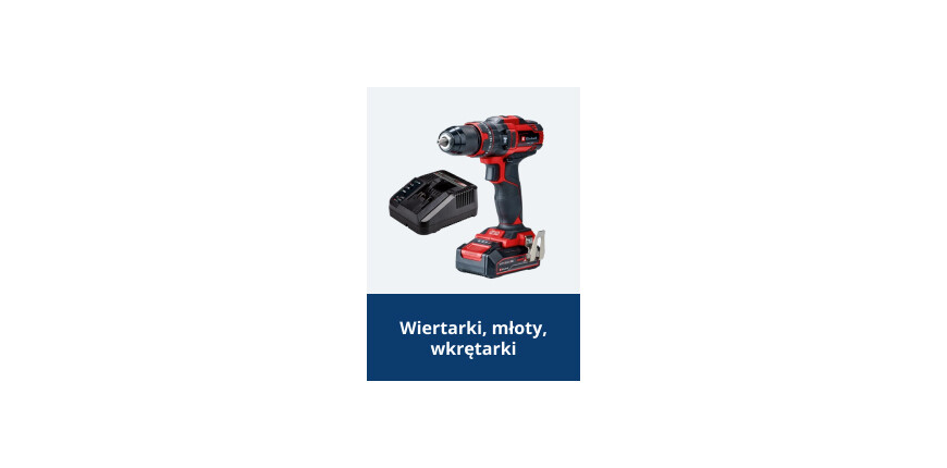 Wiertarki, młoty, wkrętarki