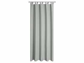 Zasłona ogrodowa Garden 155x240 cm srebrna szelki/rzep EUROFIRANY