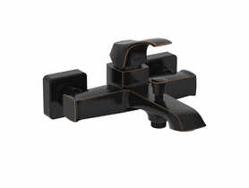 Bateria wannowa ścienna Cadia Bronze VALVEX