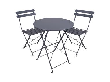 Zdjęcie: Zestaw mebli Bistro 2+1 szary VERDENIA