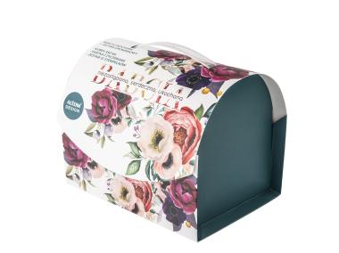 Zdjęcie: Kubek prosty Babcia ukochana 350 ml z kartką z życzeniami oraz stempelkami ALTOM DESIGN