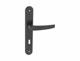 Klamka lak 72 KL czarna METRO