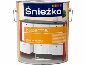 Emalia Nitro szary jasny 10L ŚNIEŻKA