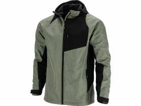Kurtka Softshell z kapturem zielono-czarna, "L", CE, LAHTI PRO