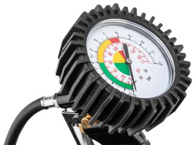 Zdjęcie: Pistolet do pompowania z manometrem o 63 mm, długa końcówka NEO