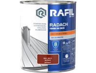 Farba na dach Radach mahoń RAL3013 0,75L RAFIL