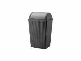 Kosz na śmieci uchylny Cesare 10,5 L antracyt GALICJA