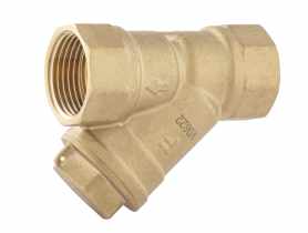 Filtr skośny siatkowy nakrętno-nakrętny DN20 G3/4 FERRO