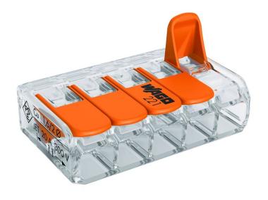 Zdjęcie: Szybkozłączka uniwersalna 5x4 mm 25 sztuk WAGO