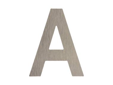 Zdjęcie: Litera "A" samoprzylepna Ano 50 mm inox METRO