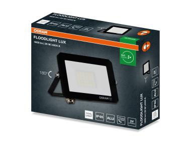 Zdjęcie: Oprawa oświetleniowa LED FL Lux 20 W 840 IP65 BK OSRAM
