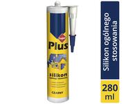 Silikon ogólnego stosowania czarny 280 ml SUPER PLUS