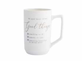 Kubek prosty wysoki 550 ml dekoracja good things ALTOM DESIGN