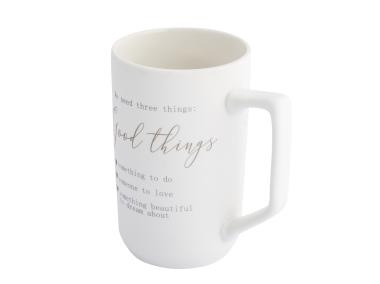 Zdjęcie: Kubek prosty wysoki 550 ml dekoracja good things ALTOM DESIGN