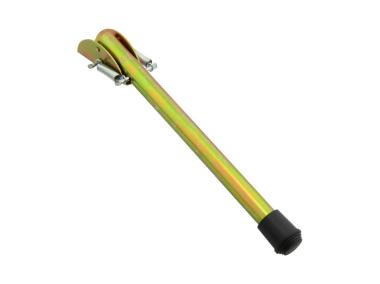 Zdjęcie: Nóżka blokująca drzwi 220 mm średnia ocynk złoty METRO