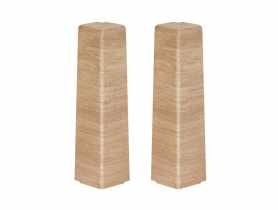 Zakończenia do listwy przypodłogowej Masterline narożnik zew. 1 kpl. 2 szt. Honey amber Mat CEZAR