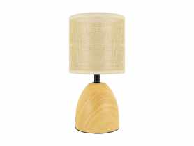Lampka stołowa Jota E14 kolor sosna max 25 W STRUHM