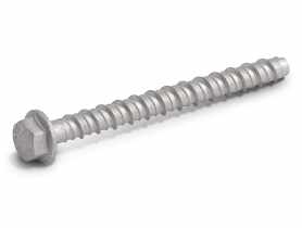 Wkręt do betonu ocynk płatkowy łeb heksagonalny podkładka R-LX -HF-ZF 10x100 mm 50 sztuk RAWLPLUG