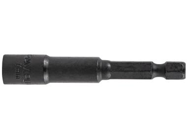 Zdjęcie: Uchwyt 7 mm HEX 1/4 nasadka udarowa Cr-Mo dł. 65mm 3 szt. RAWLPLUG