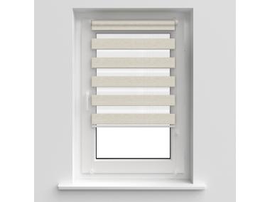 Zdjęcie: Roleta 114x140 cm Zebra I jasny beż DECODESIGN