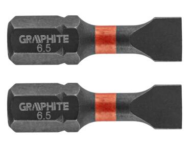 Zdjęcie: Bity udarowe SL96.5x25 mm 2 szt. GRAPHITE
