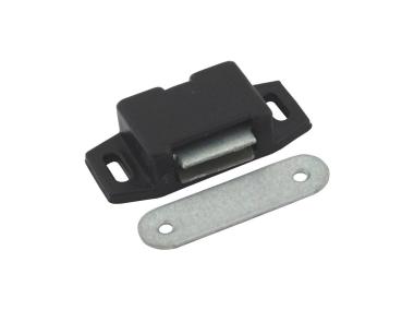 Zdjęcie: Zatrzask meblowy magnetyczny czarny METRO