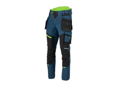 Zdjęcie: Spodnie Stretch Petrol Blue, "3XL", CE, LAHTI PRO