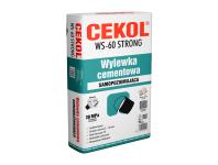 Wylewka cementowa samopoziomująca WS-60 Strong CEKOL