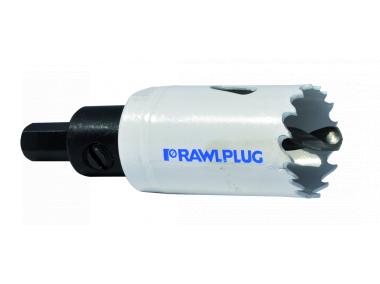 Zdjęcie: Zestaw otwornic - 20, 25, 32, 40, 51, 65 + 2 adaptery elektryk 9 elementów RAWLPLUG