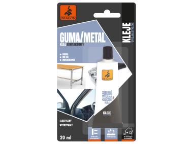 Zdjęcie: Klej do gumy i metalu 20 ml blister DRAGON