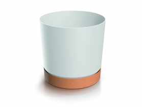 Doniczka Tubo PM 12,8 cm biała PROSPERPLAST