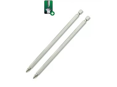 Zdjęcie: Końcówki wkrętakowe Pozidriv PZ2x150 mm 2 szt. blister DEDRA