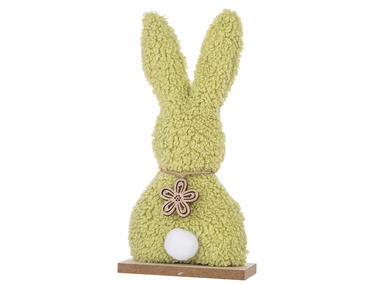 Zdjęcie: Figurka Boucle zając 12x5x25 cm kolor zielony ALTOMDESIGN