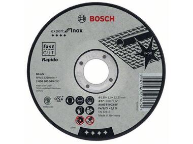 Zdjęcie: Tarcza tnąca do stali Inox Rapido 125 mm BOSCH