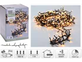 Łańcuch świetlny sznurowy 20 m 1000 led ciepły biały KOOPMAN