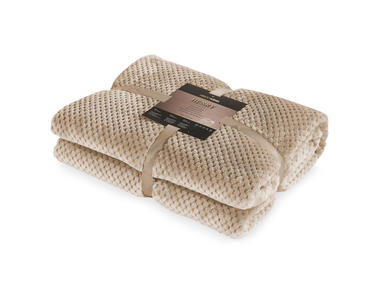 Zdjęcie: Koc Henry cappucino 70x150 cm DECOKING