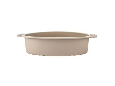 Zdjęcie: Forma silikonowa do ciasta 30x24,5x6 cm taupe okrągła ALTOMDESIGN